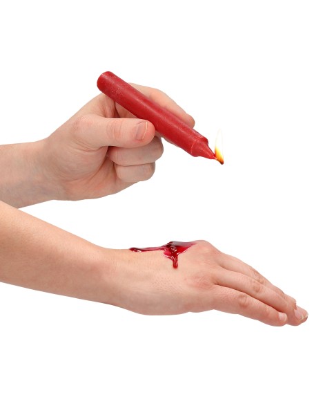 Lot de 4 mini bougies SM Wax Multicolore