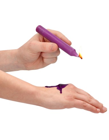 Lot de 4 mini bougies SM Wax Multicolore