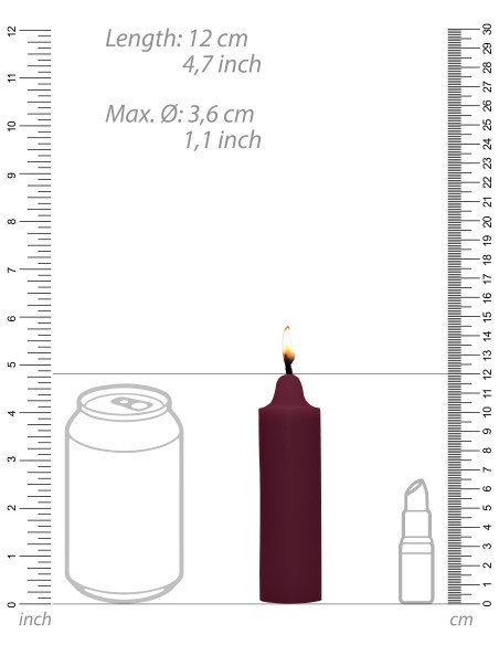 Bougie Sm Wax Parfum Rose