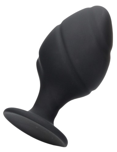 Lot de 3 plugs Swirled Silicone