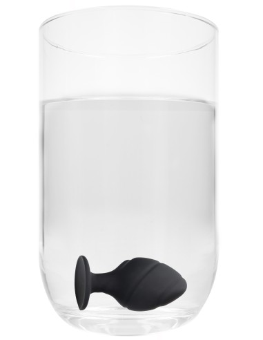 Lot de 3 plugs Swirled Silicone