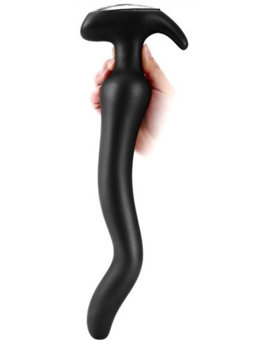 Plug long Noth Curve L 36 x 6 cm Noir