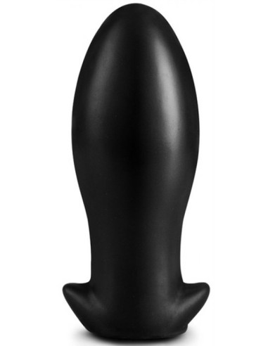 Plug Silicone Saurus Egg L 14 x 6.3cm Noir