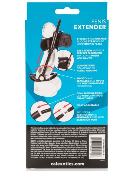 Extenseur de pénis Pro Grade Noir Extenseur de pénis Pro Grade Noir