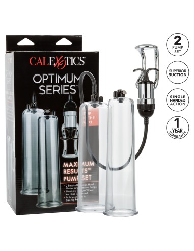 Kit Pompe à pénis 2 tubes 22cm