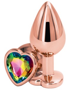 Bijou anal Heart Rose M 7 x 3.5cm