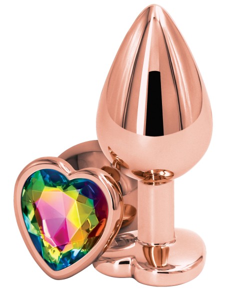 Bijou anal Heart Rose M 7 x 3.5cm Bijou anal Heart Rose M 7 x 3.5cm