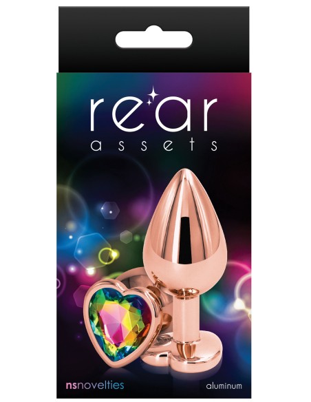 Bijou anal Heart Rose M 7 x 3.5cm Bijou anal Heart Rose M 7 x 3.5cm