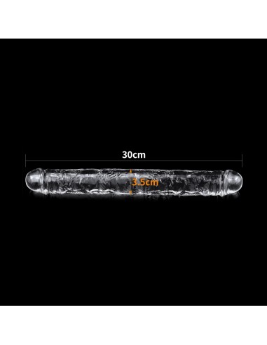 Double gode Flawless 30 x 3.5 cm