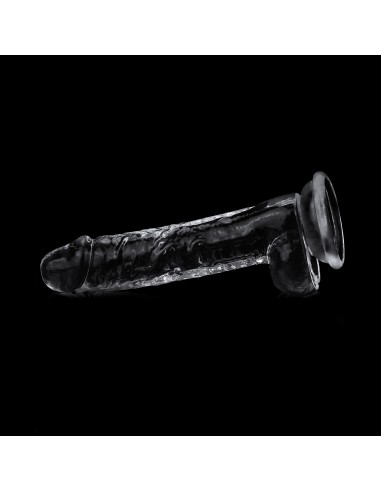 Gode transparent avec Bourses Flawless 16 x 3.5 cm