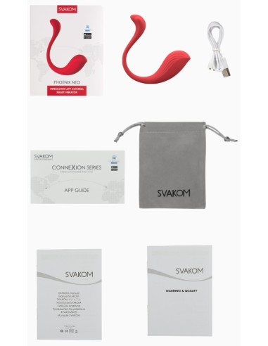 Stimulateur Oeuf Vibrant Connecté Phoenix Neo 8 x 3.3 cm