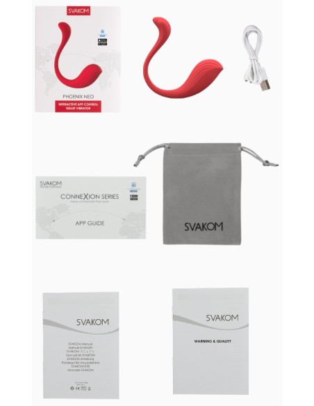 Stimulateur Oeuf Vibrant Connecté Phoenix Neo 8 x 3.3 cm