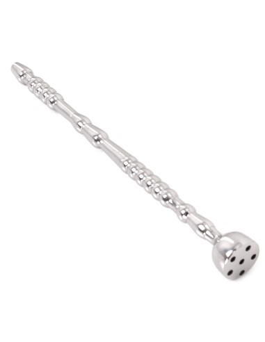 Tige à urètre percée Shower Head 13cm - Diamètre 7mm