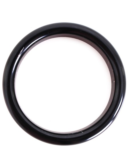 Cockring en aluminium Circle 15mm Noir