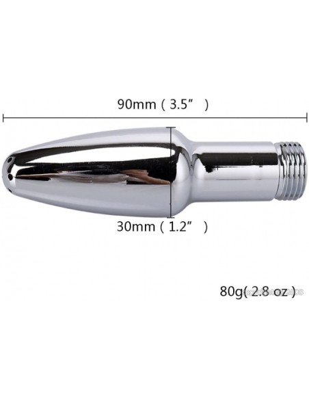 Embout de Douche Enema Alu 9 x 3cm Embout de Douche Enema Alu 9 x 3cm