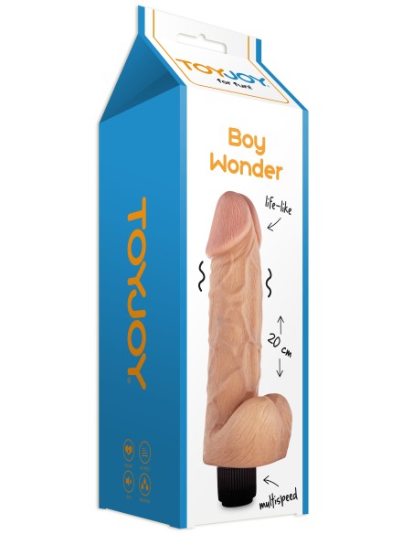 Gode vibrant Boy Wonder 17 x 4.5 cm