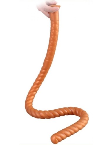 Gode Long Twist 80 x 2.5 cm - GODE EN SILICONE - 2