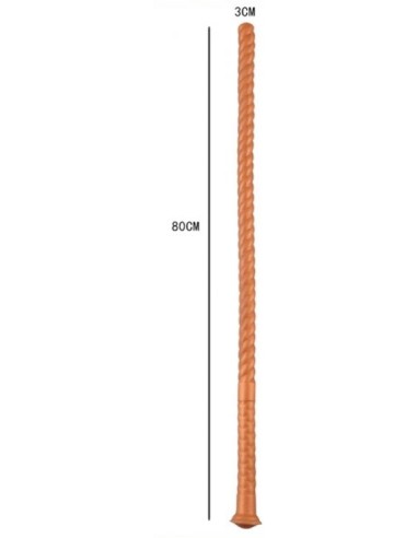 Gode Long Twist 80 x 2.5 cm - GODE EN SILICONE - 6