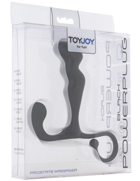 Stimulateur de prostate Power Plug 10 x 3 cm Noir