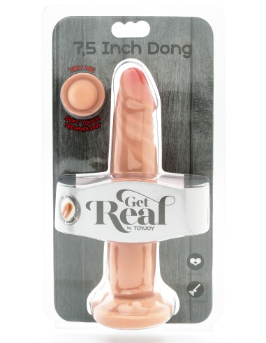 Gode réaliste Get Real Dual Density 18 x 3.5 cm