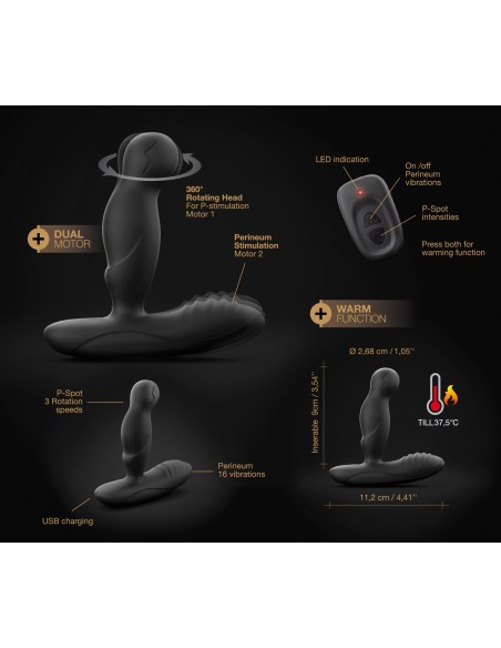 Stimulateur de prostate P-Swing 9.5 x 3 cm Stimulateur de prostate P-Swing 9.5 x 3 cm