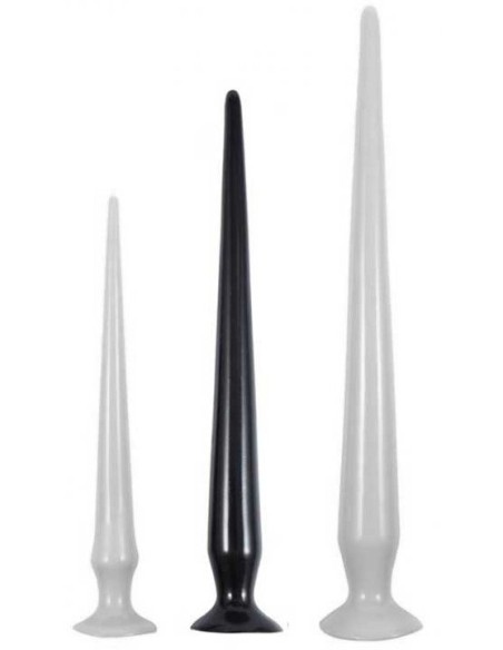 Gode Tail Flex M 40 x 4.5 cm Noir