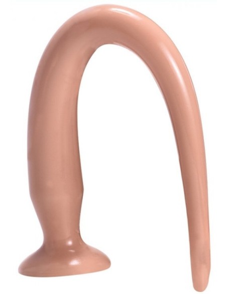 Gode long Tail Flex M 40 x 4.5 cm Flesh