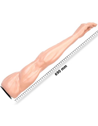 Bras à fist DeepR mega Muscle Fist 65 x 13.5 cm Flesh