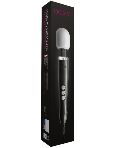 Wand Doxy XXL 33cm Noir - Tête 63mm Wand Doxy XXL 33cm Noir - Tête 63mm
