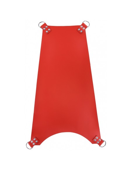 Sling en cuir 4 Points Ajusté Rouge Sling en cuir 4 Points Ajusté Rouge