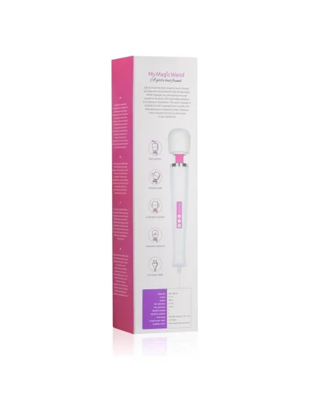 Vibromasseur My magic Wand- Tête 58mm Rose