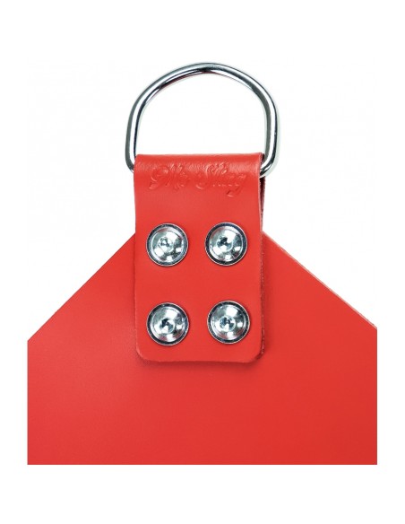 Sling en cuir 4 Points Ajusté Rouge Sling en cuir 4 Points Ajusté Rouge