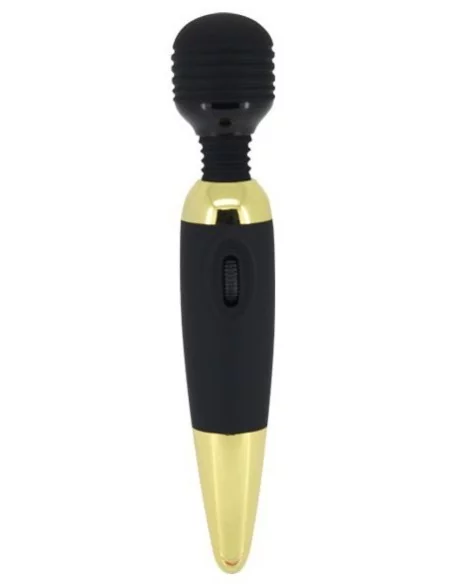 Vibro Power Wand Gold Pretty Love - Tête 45mm Vibro Power Wand Gold Pretty Love - Tête 45mm