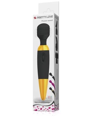 Vibro Power Wand Gold Pretty Love - Tête 45mm