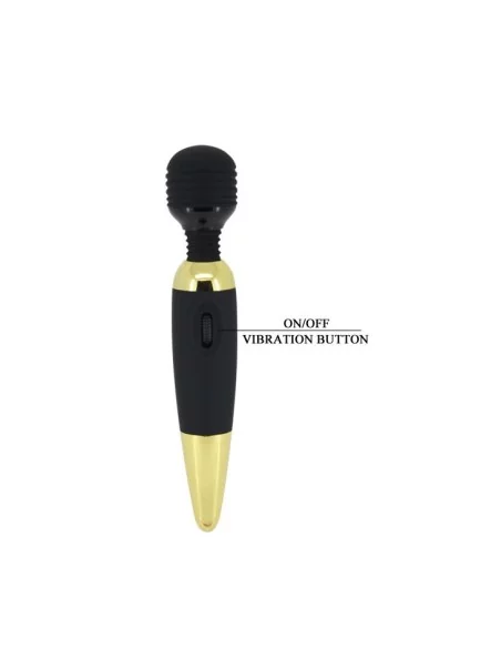 Vibro Power Wand Gold Pretty Love - Tête 45mm Vibro Power Wand Gold Pretty Love - Tête 45mm