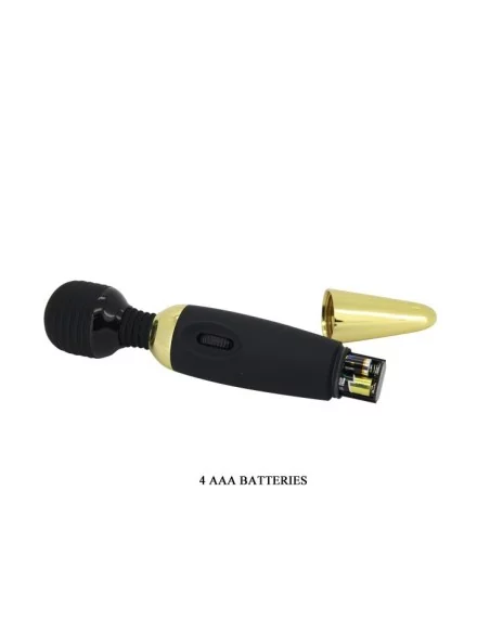 Vibro Power Wand Gold Pretty Love - Tête 45mm Vibro Power Wand Gold Pretty Love - Tête 45mm
