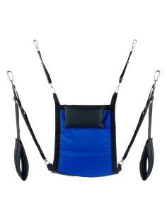 Sling en tissu Rectangle - Set complet Bleu