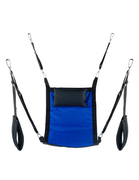 Sling en tissu Rectangle - Set complet Bleu
