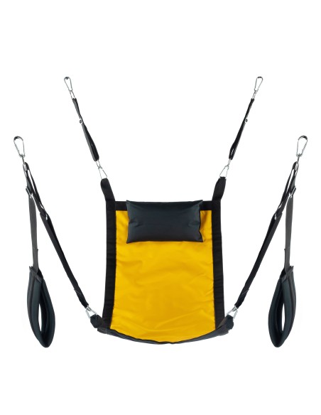 Sling en tissu Rectangle - Set complet Jaune Sling en tissu Rectangle - Set complet Jaune