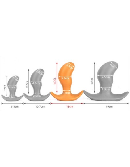 Plug Pods L 15 x 5.5cm Orange Plug Pods L 15 x 5.5cm Orange