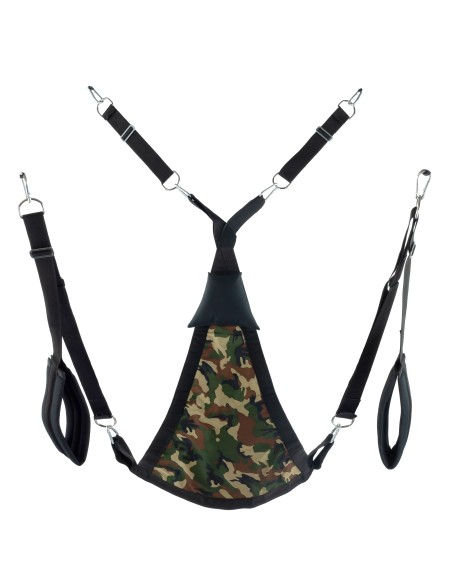 Sling en tissu Triangle - Set complet Camouflage Sling en tissu Triangle - Set complet Camouflage