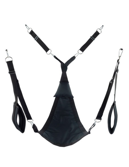 Sling en tissu Triangle - Set complet Noir Sling en tissu Triangle - Set complet Noir