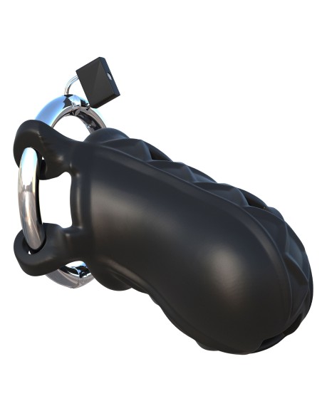 Cage de chasteté en silicone Cock Blocker 9 x 4cm