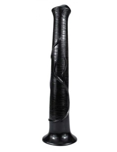 Gode Big Horse 38 x 6cm Noir