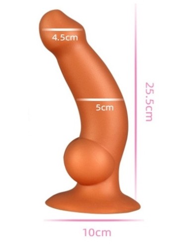 Gode silicone Stoopy L 15 x 5cm
