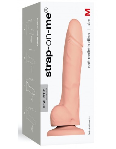 Gode réaliste Soft M 14 x 3.8cm