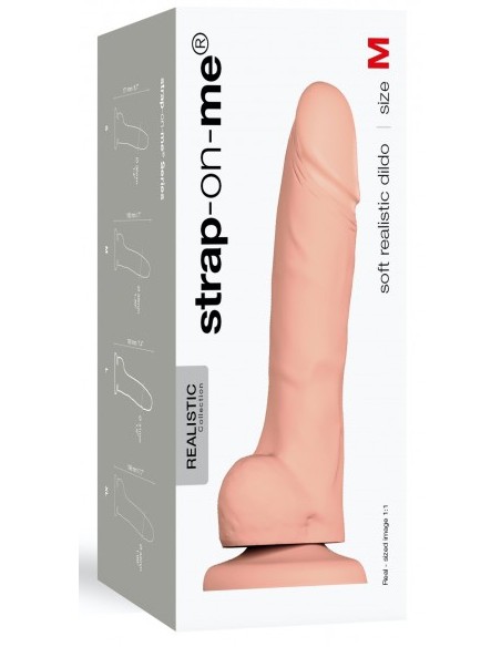 Gode réaliste Soft M 14 x 3.8cm Gode réaliste Soft M 14 x 3.8cm