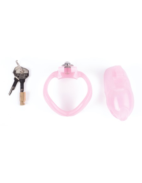 Cage de chasteté No Touch 8.5 x 3cm Rose Cage de chasteté No Touch 8.5 x 3cm Rose