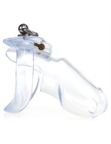 Cage de chasteté Dick Off 10 x 3cm Transparent