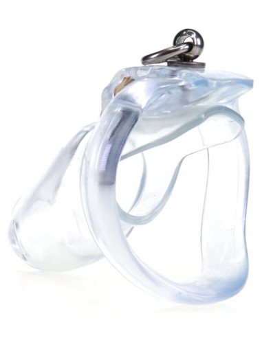 Cage de chasteté Dick Off 10 x 3cm Transparent